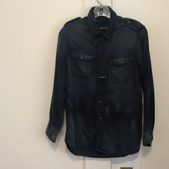 NWT // BLACK ORCHID Denim Shirt - Picture 4 of 7